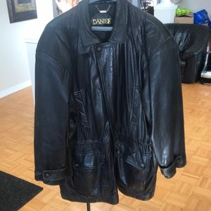 DANIER MENS ELEGANT FORMAL LEATHER JACKET.